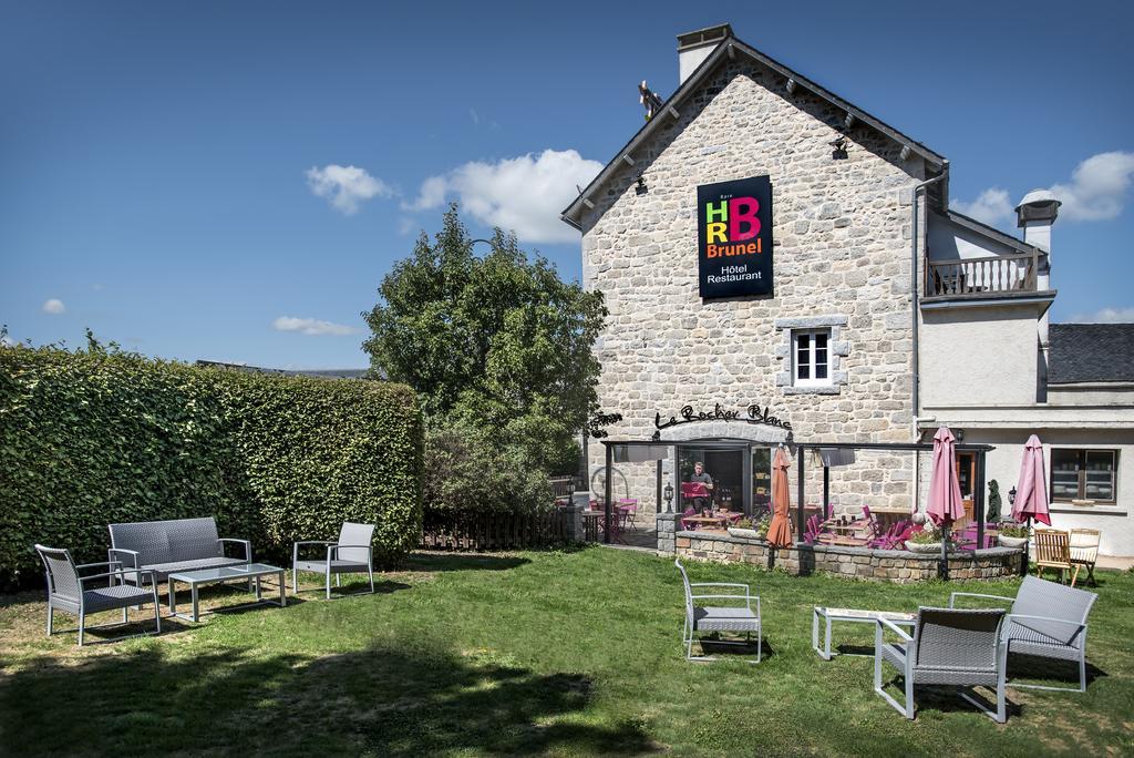 Hotel Le Rocher Blanc Albaret-Sainte-Marie Exterior foto